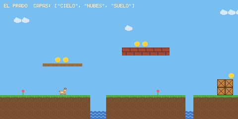 Captura de «Niveles hechos con Tiled»